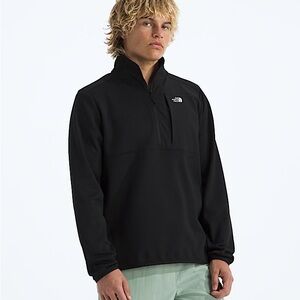 M cnynlnds 1/2 zip tnf black The North Face Men's Black Performance Jacket